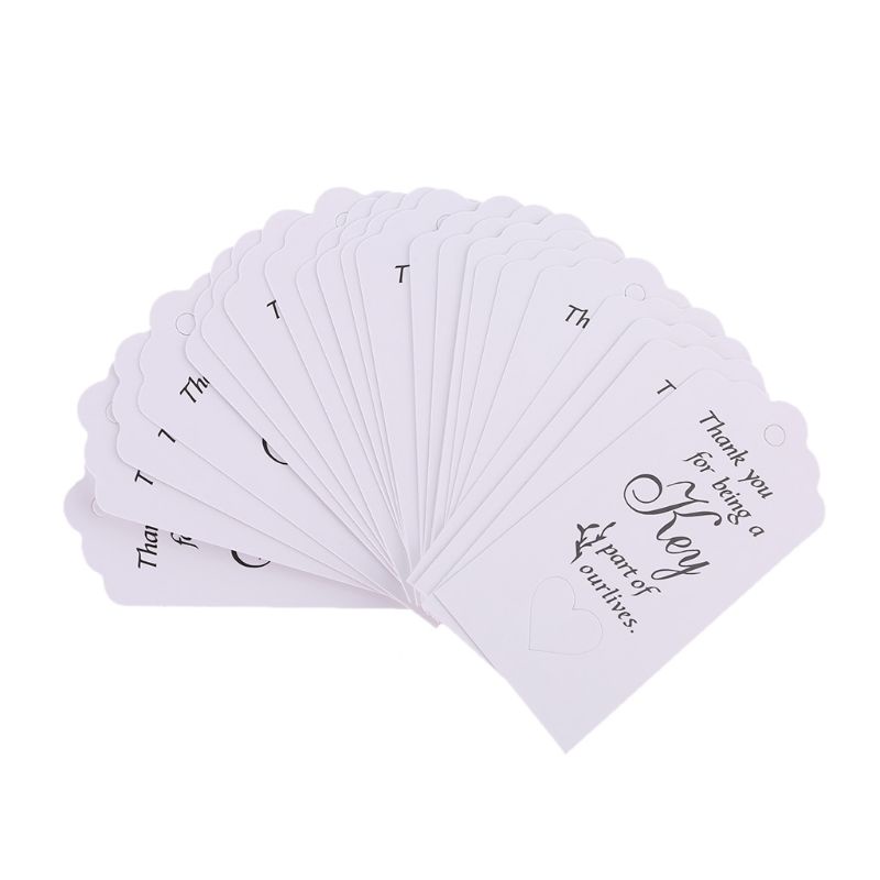 Set 50 Dụng Cụ Mở Nắp Chai Kèm Thẻ Phong Cách Vintage