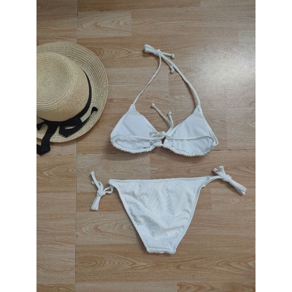 Bikini hai mảnh nữ đi biển đẹp họa tiết Boho xuất Mỹ chống nắng chống nắng SPF 50+ kèm quần AMGOBET