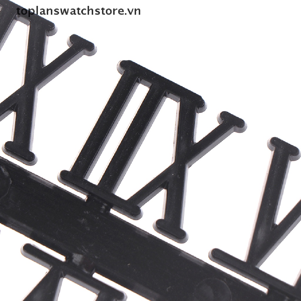 1 set Số La Mã Thay Thế Cho Đồng Hồ Điện Tử DIY