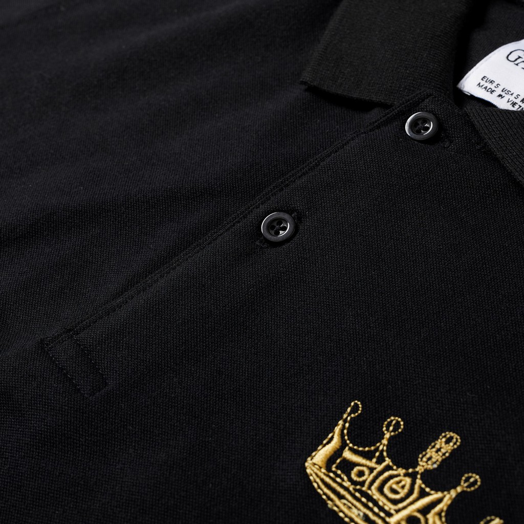 Áo thun Polo Galvin cộc tay thêu vương miệng 2 mặt chất cotton cá sấu dư xịn PLGV52 - Leo Vatino | BigBuy360 - bigbuy360.vn