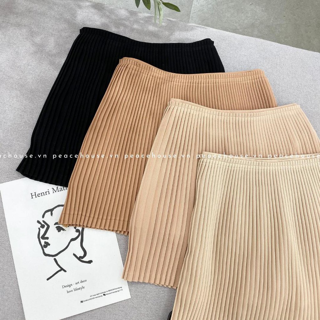 Váy xếp ly có lót 2020 , thiết kế Peace House Clothing | BigBuy360 - bigbuy360.vn