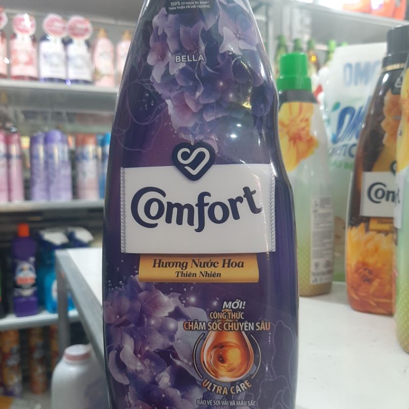 Nước xả vải Comfort hương nước hoa thiên nhiên bella chai 800ml