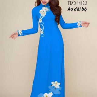 Vải áo dài hoa