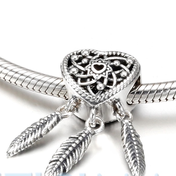 Hạt charms hình Dream Catcher -Linhcharms