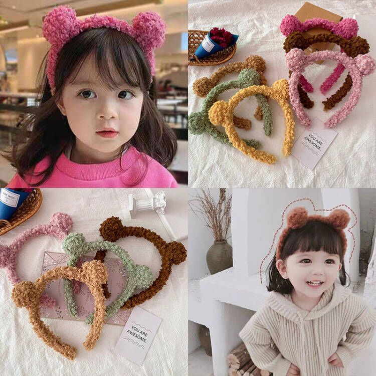 Cài tóc phối tai động vật dễ thương cho nữ