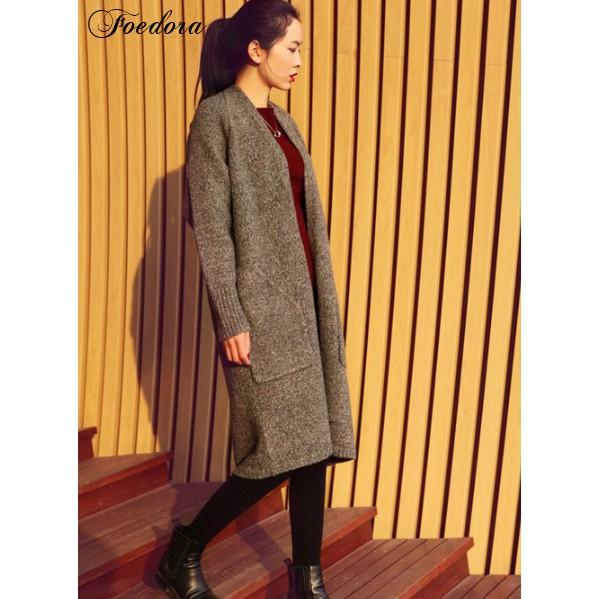 Áo Cardigan Dáng Dài Hàng Chuẩn Giá Nhập Tận Xưởng May Quảng Châu Cực Đẹp -  Áo Khoác Len Dày Đẹp