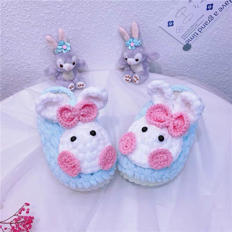 Dép Đi Trong Nhà Tự Đan Có Video Hướng Dẫn Siêu Xinh.