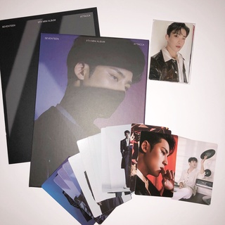 Nhóm seventeen attacca. album carat mingyu wonwoo hoshi