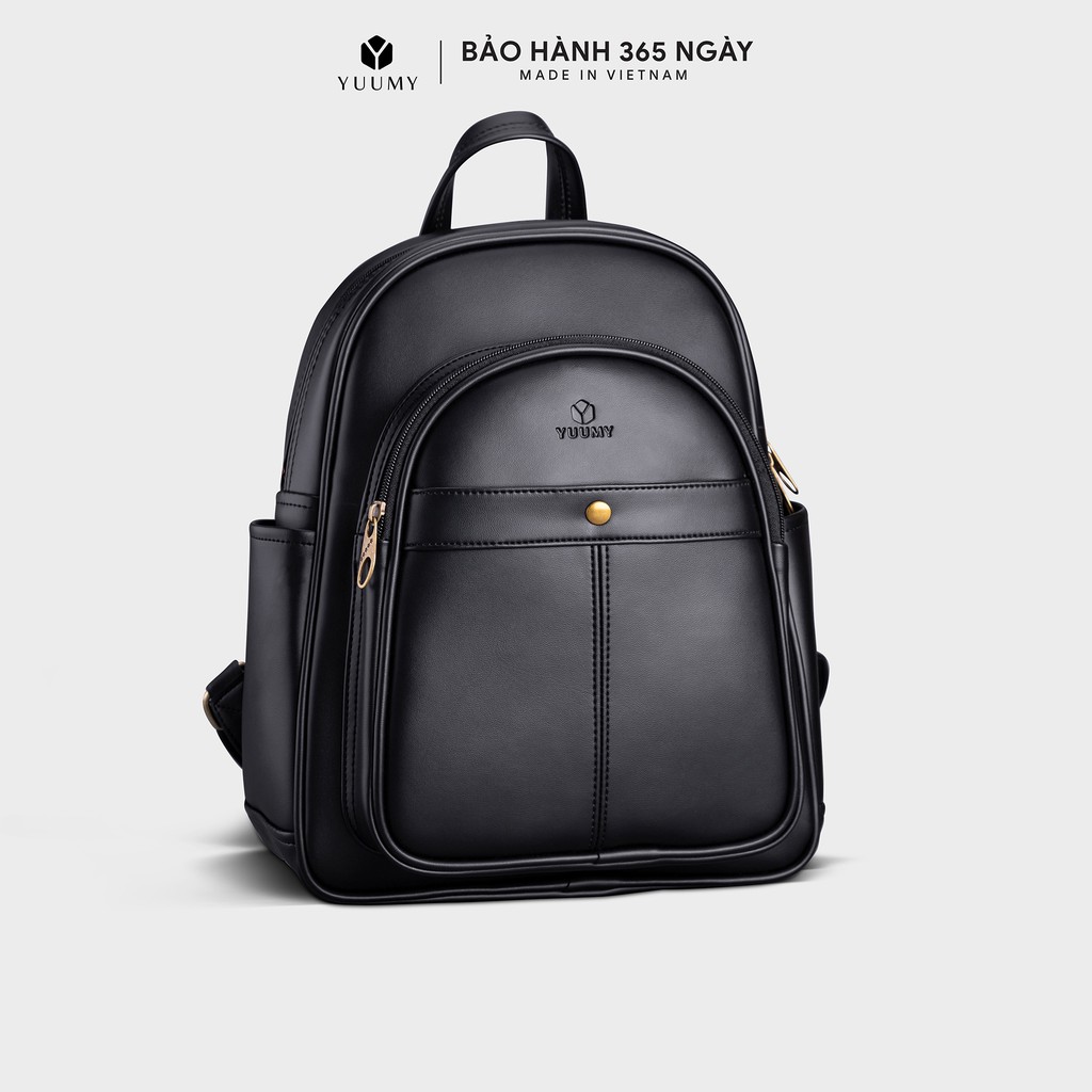 Balo thời trang YUUMY Mellow FBA - YBA26. Balo được làm bằng chất liệu chống thấm nước. Đựng vừa khổ giấy A4 và laptop 1