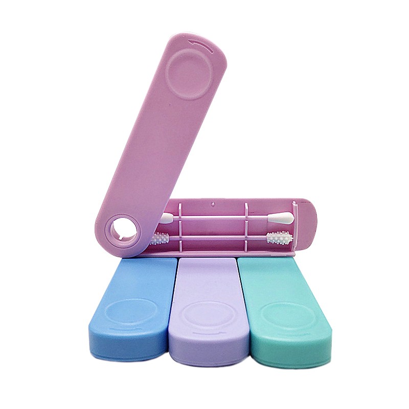 Set 2 Que Lấy Ráy Tai Silicone Tái Sử Dụng Tiện Lợi