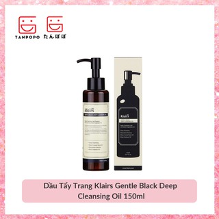 Dầu Tẩy Trang Klairs Gentle Black Deep Cleansing Oil 150ml