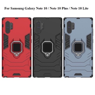 Ốp lưng samsung galaxy note 10, note 10 lite, note 10 plus, note 20 chống sốc iron man gắn giá đỡ iring