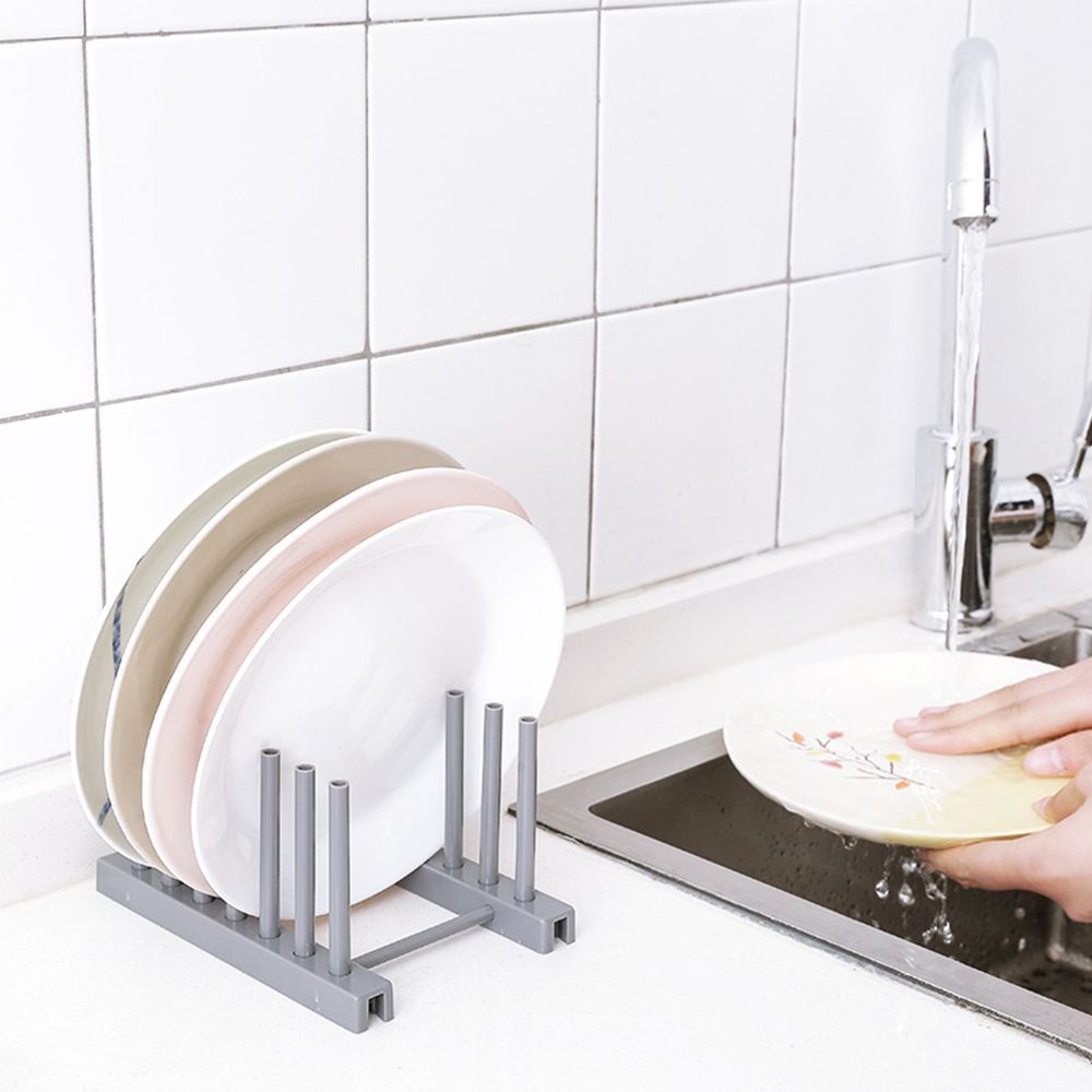 Giá Đỡ Phơi Ráo Ly Chén Dĩa/Dĩa/Đĩa/Thớt Ráo Nước Nhiều Màu Tái Sử Dụng