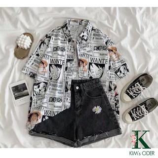 Áo sơ mi hoạ tiết thời trang hot trend