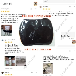 1 miếng cao dán phình đĩa đệm, lồi đĩa đệm, thoát vị đĩa đệm, thoát vị đĩa đệm có mảnh rời Phúc Lộc- 1 miếng