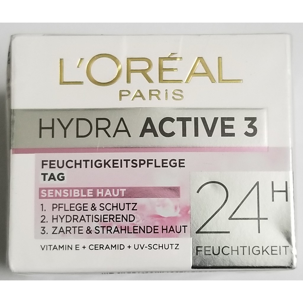 KEM DƯỠNG DA LOREAL HYDRA ACTIVE 3 TAG 24H BAN NGÀY