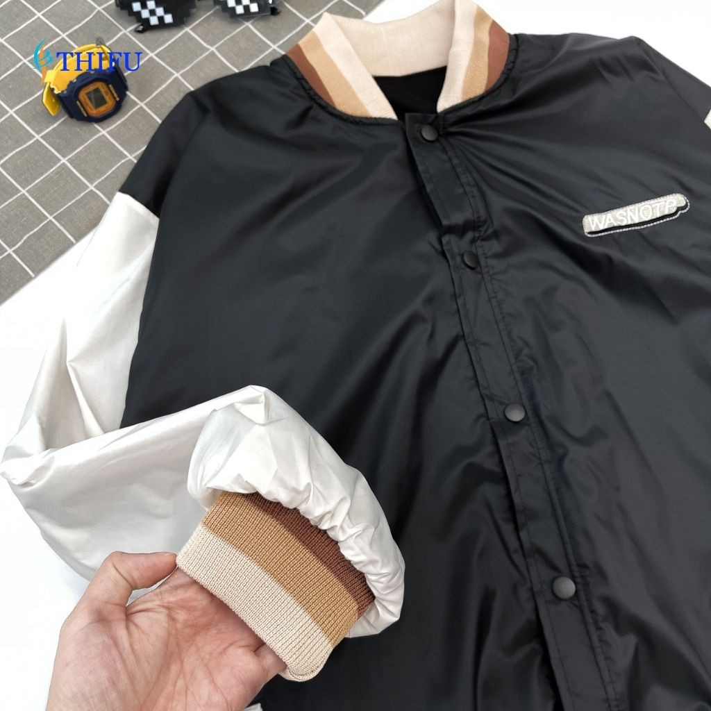 o Khoác Dù THIFU FASHION Dáng Bomber , áo khoác  Lót Das Dày Chống Nắng Tránh Mưa Cho Nam Và Nữ | BigBuy360 - bigbuy360.vn