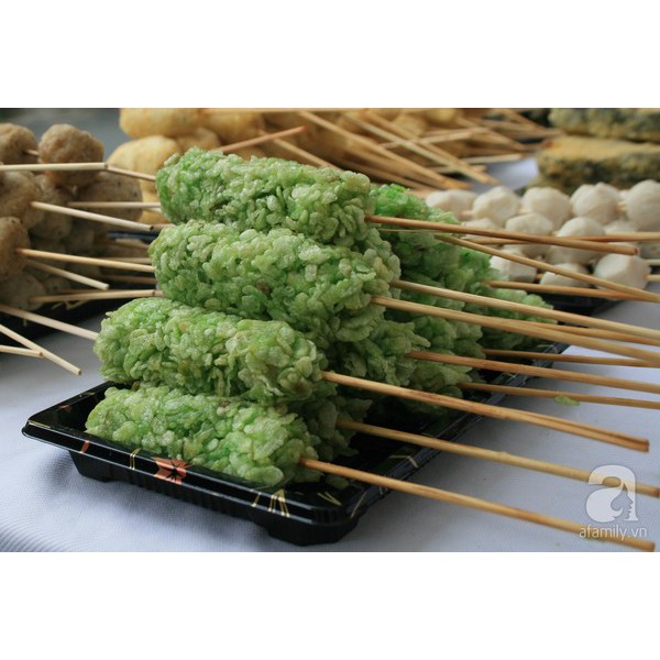 700g Xiên tre que nướng thit 15cm, 20cm, 25cm  - Bamboo Skewers Paddle Sticks Wooden Grill Kebab Barbeque Party Stick