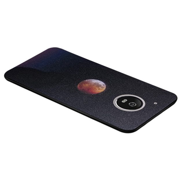 Motorola Moto C E4 G5 G5S X4 Plus Moon Silicon Case Cover