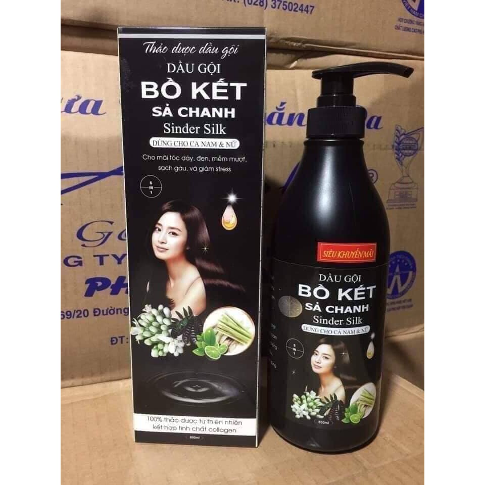 [MP40] SỈ DẦU GỘI BỒ KẾT SẢ CHANH SINDER SILK 800ml