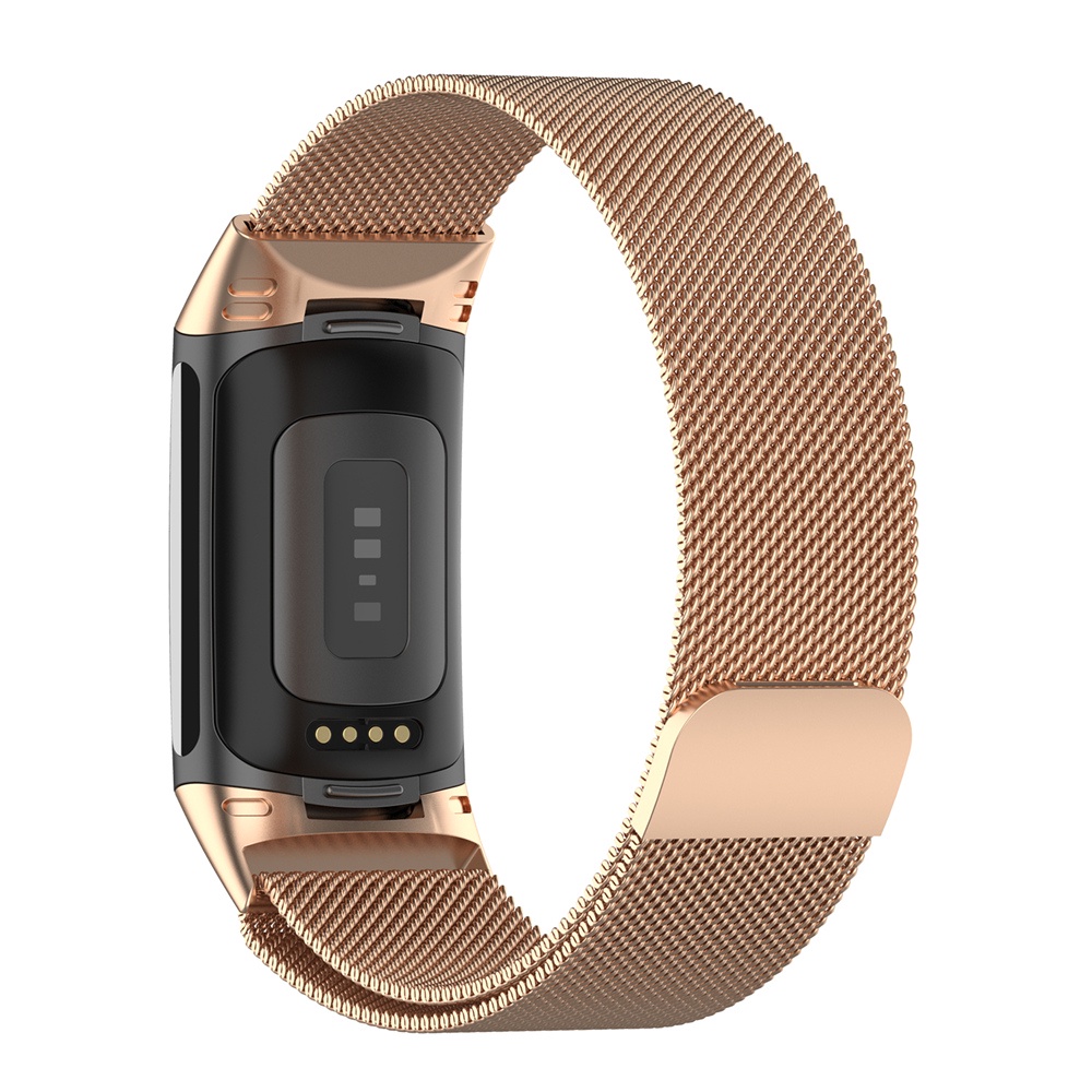Dây Đeo Inox Cho Đồng Hồ Thông Minh fitbit charge 6 5