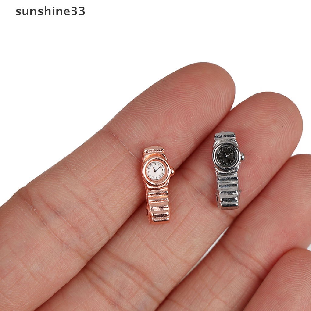 Đồng hồ thu nhỏ theo tỷ lệ 1:12 trang trí nhà búp bê