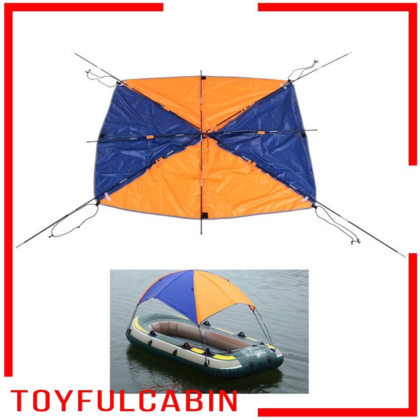 Bộ 2 / 3 / 4 Thanh Chắn Nắng Dành Cho Thuyền Kayak / Ca Nô Bơm Hơi