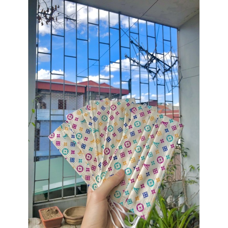 KHẨU TRANG gấu hoạ tiết siêu xinhh [ khẩu trang GARCOTEX ] | BigBuy360 - bigbuy360.vn