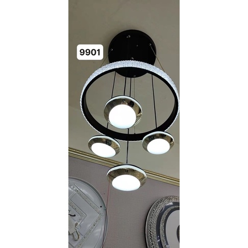 Đèn thả bàn ăn  - đen  thả trần -   đèn thả trang phòng bếp, bảo hành 24 tháng