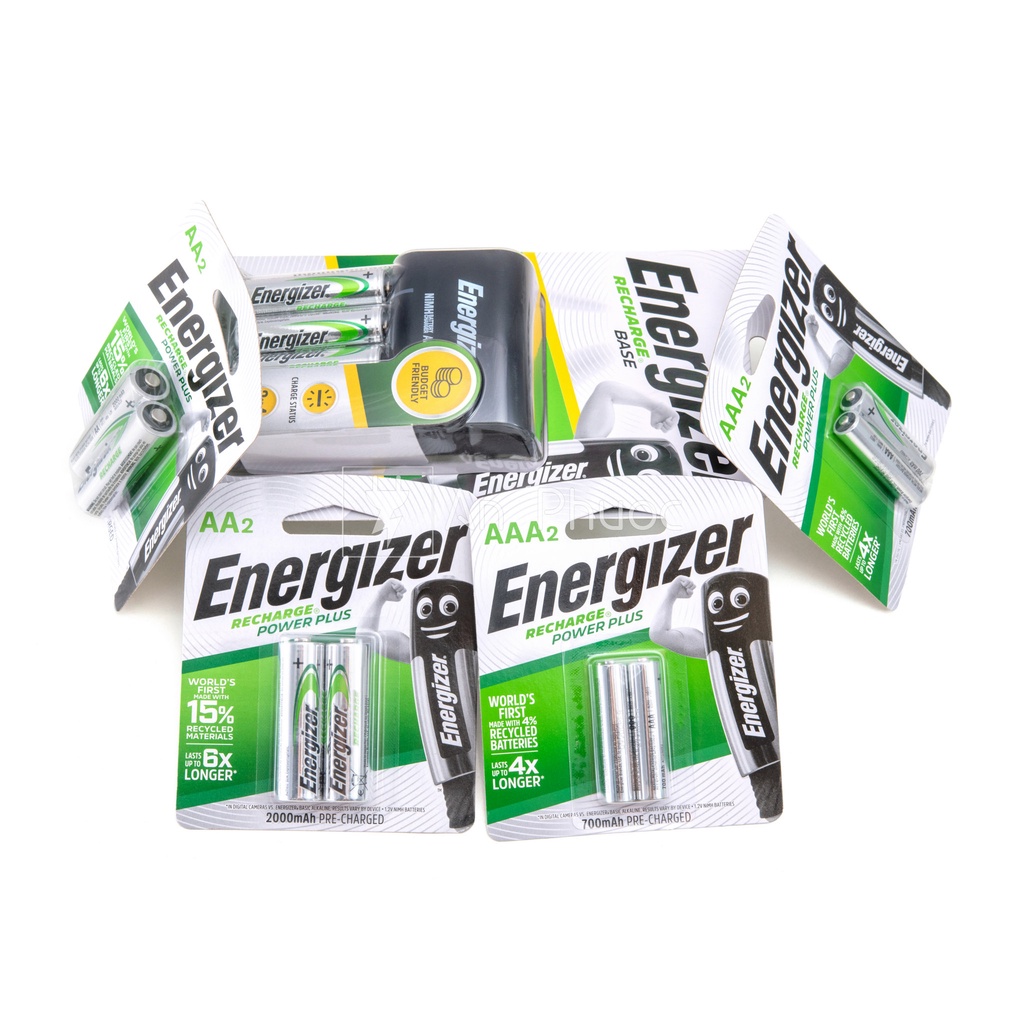 Pin tiểu đũa sạc AAA Energizer HR03 Ni-MH 700mAh