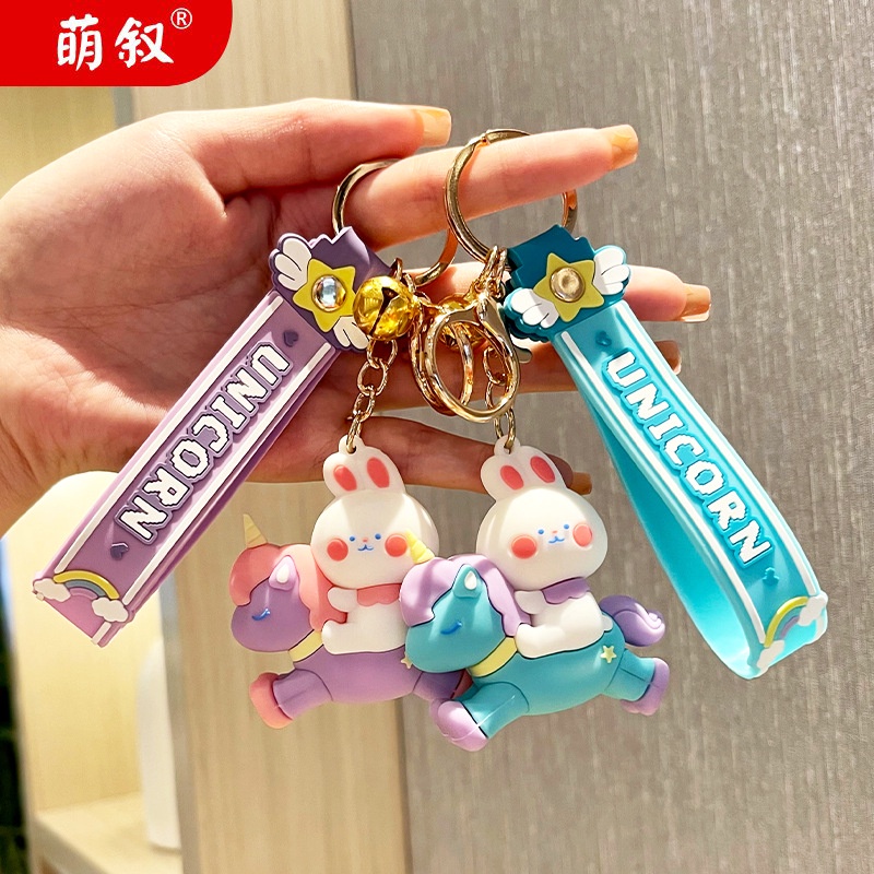 Mới Móc Khóa Hình Thỏ Sáng Tạo Dễ Phối Đồ