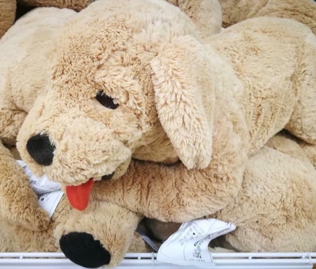 Sét gấu ôm chó mẹ và chó con IKEA