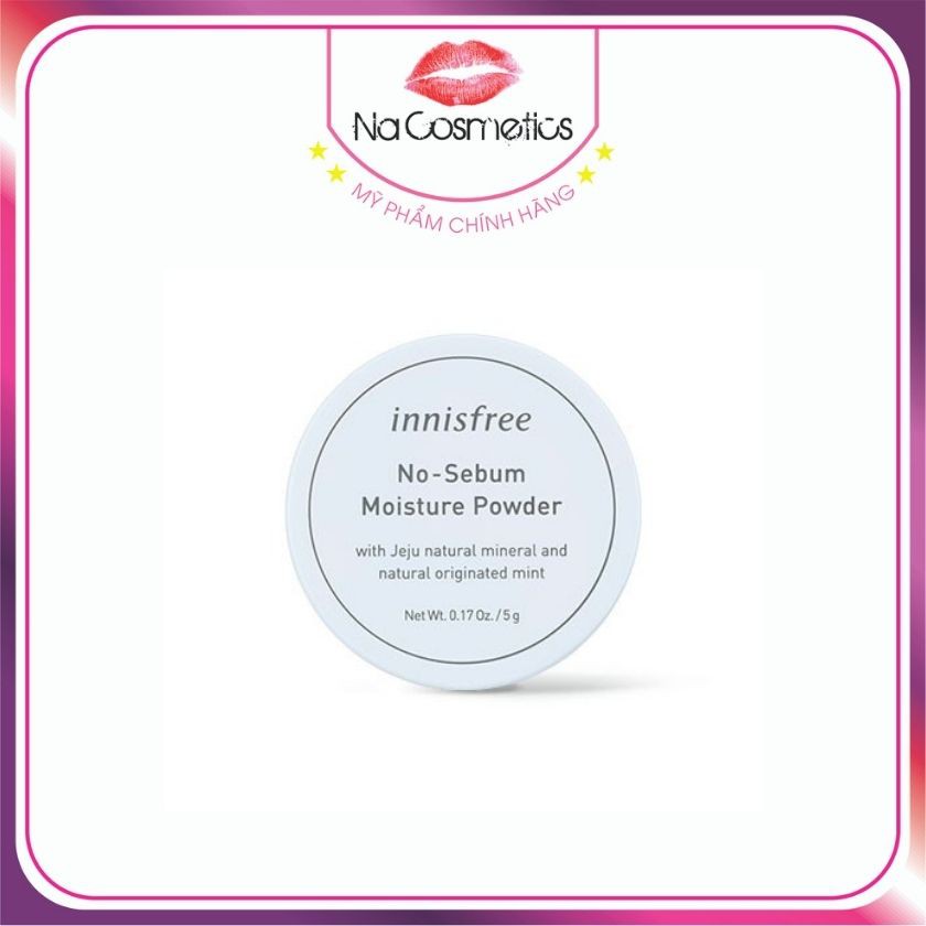 Phấn Phủ Bột Không Màu Innisfree No Sebum Moisture Powder