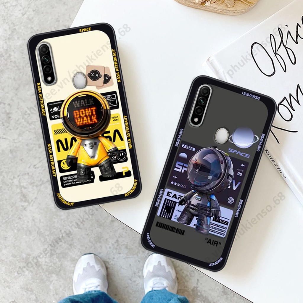 Ốp lưng Oppo A31 hình người máy, robot nasa đáng yêu dễ thương