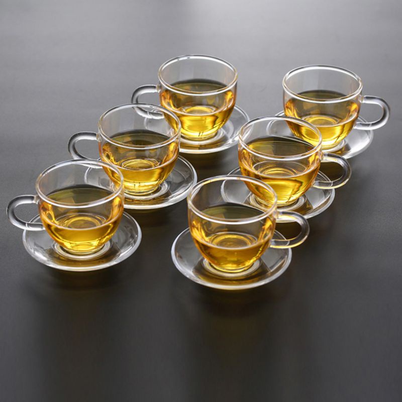 Tách trà thủy tinh lẻ