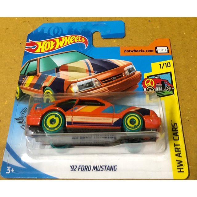 Hotwheels Xe mô hình 92 Ford Mutang