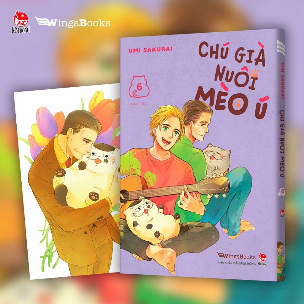 Sách Chú Già Nuôi Mèo Ú - Tập 6 - Tặng Kèm Postcard