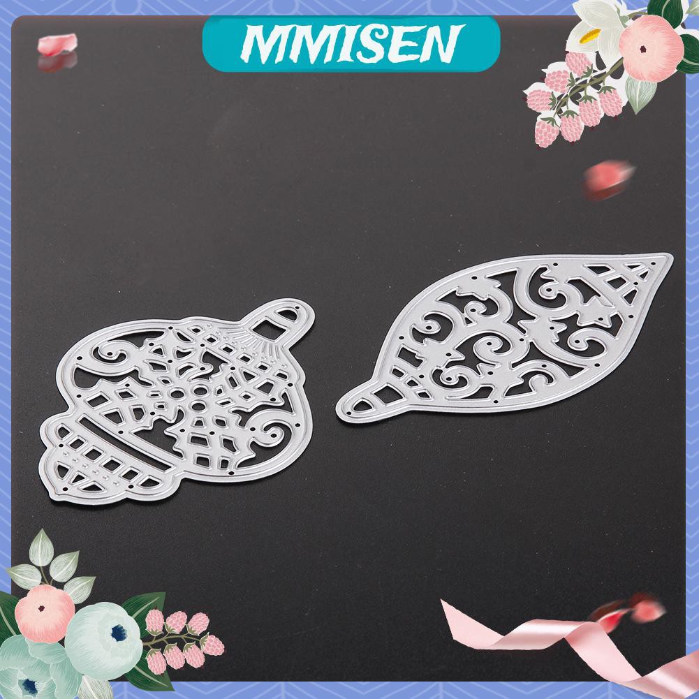 2pcs Conch Lantern Cutting Die Stencil Scrapbook Embossing Folder DIY Craft