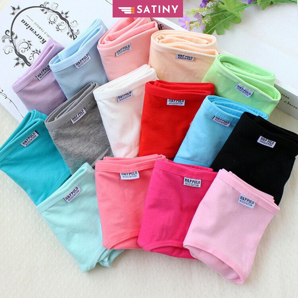 Quần lót nữ cotton kháng khuẩn cao cấp, Quần lót nữ trơn Pulo siêu thấm hút mồ hôi Xuất Mỹ QL10