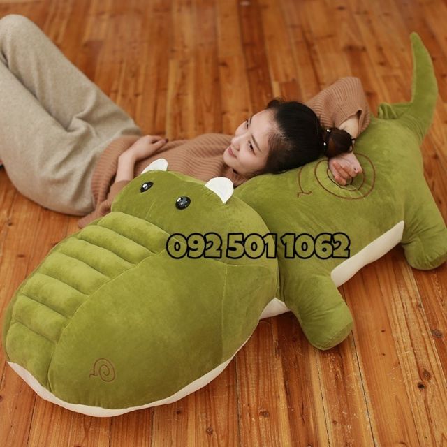 CÁ SẤU BÔNG GỐI ÔM CÁ SẤU SIZE LỚN HÀNG VNXK