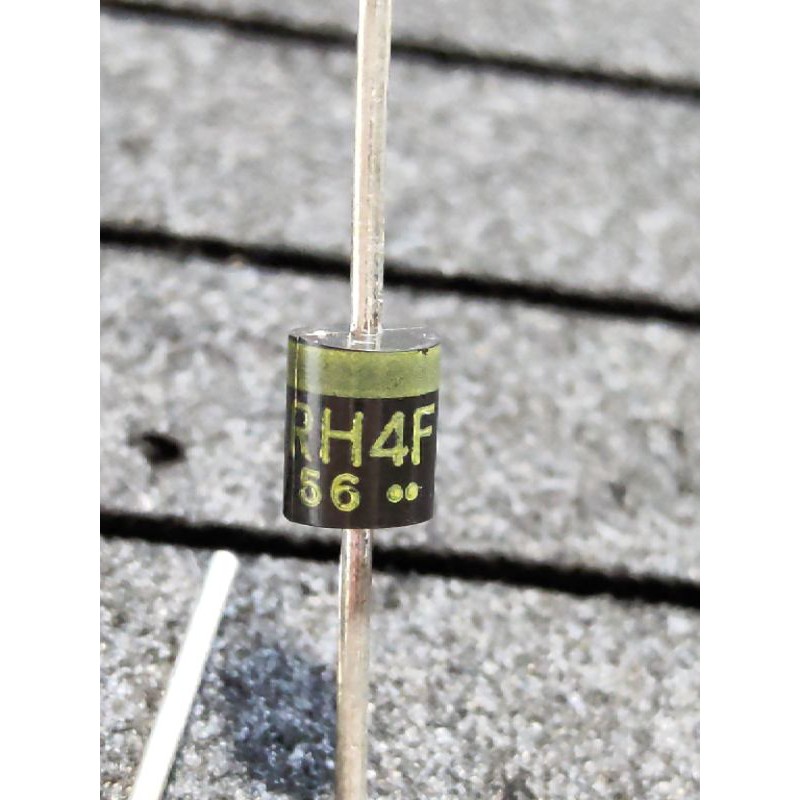 4 con Diode RH4F Sanken 1500v-2.5A , chính hãng , mới .