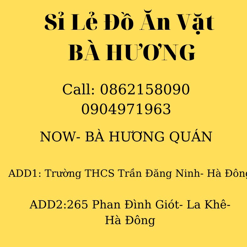 ĐỒ ĂN VẶT CỦA MẸ