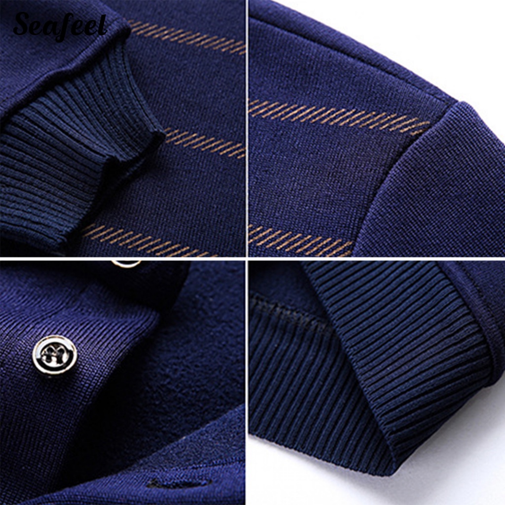 Sf_áo Sweater Tay Dài Vừa Vặn Giữ Ấm Mùa Đông Cho Công Sở