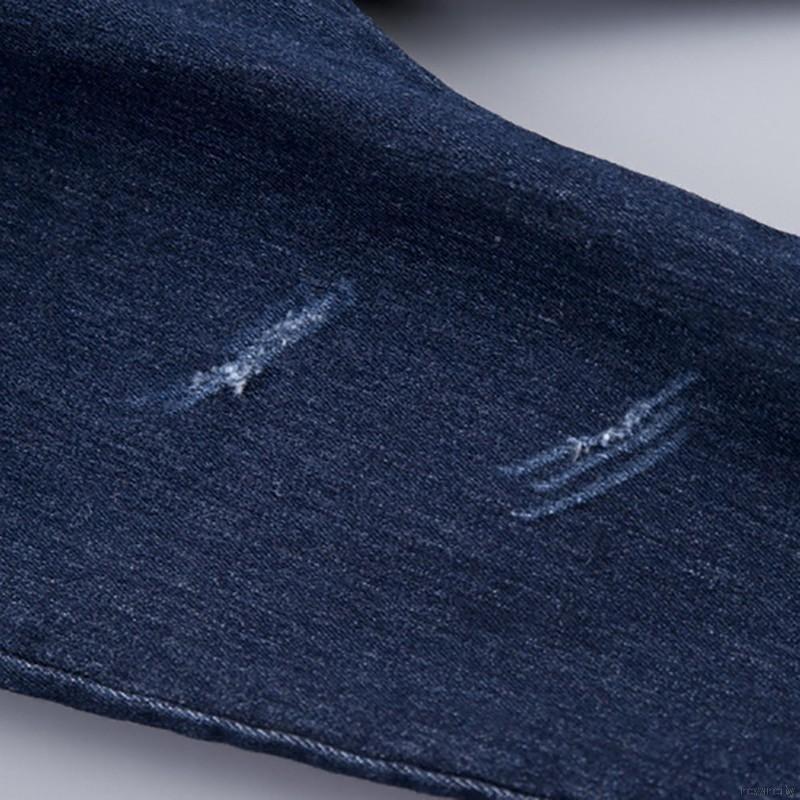 Set áo sơ mi kẻ sọc phối quần Jeans dài thời trang cho bé trai