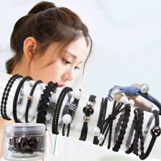 Combo 12 dây buộc tóc có hộp đựng