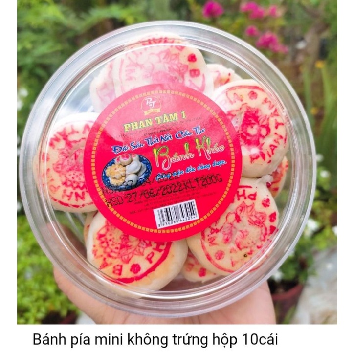 Bánh pía mini Phan Tâm hộp 10 cái