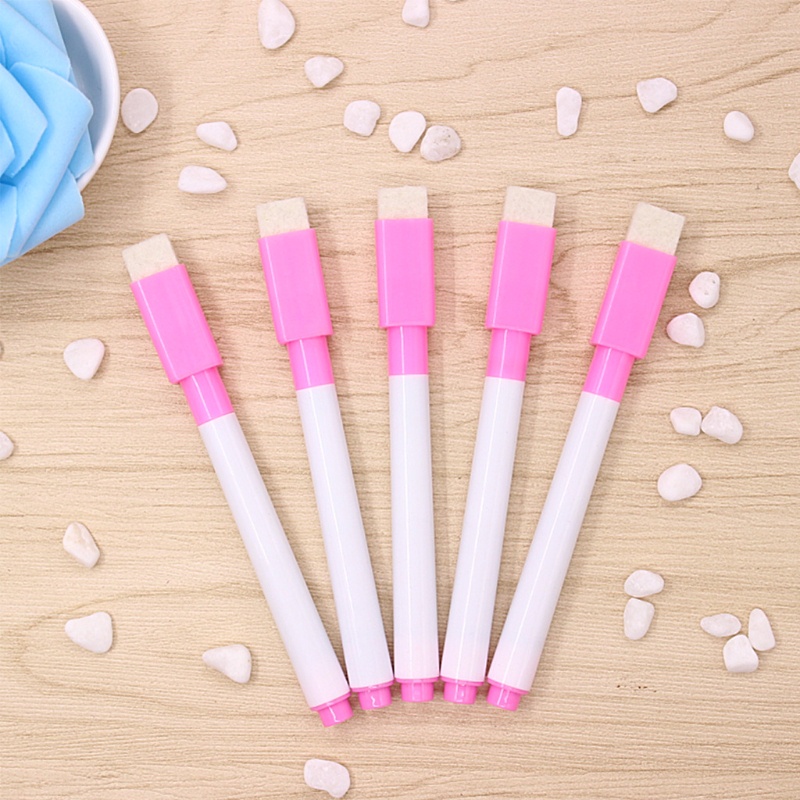 Set 6 Bút Lông Viết Bảng Có Thể Xóa Được Kèm Gôm Tẩy