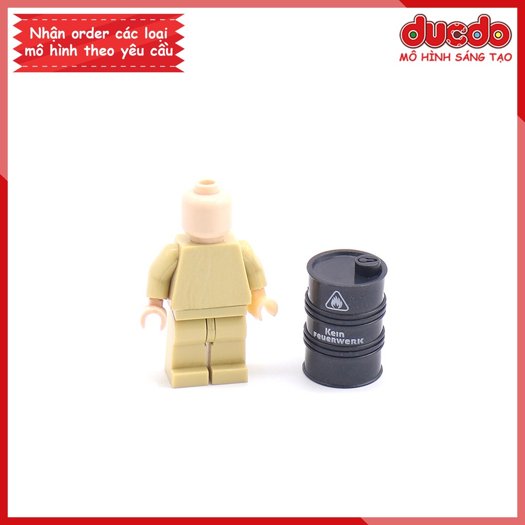 Phụ kiện thùng chứa hóa chất - Đồ chơi Lắp ghép Xếp hình Mô hình Mini Minifigures Army MOC