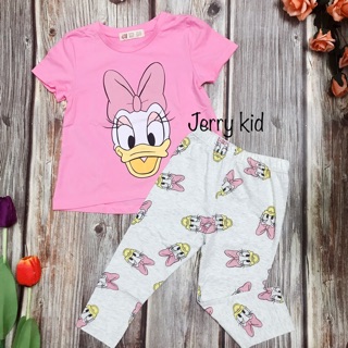 Bộ bé gái Vịt Daisy Hm dư xịn
