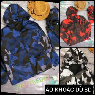 🌈𝗡𝗘𝗪 𝗔𝗥𝗥𝗜𝗩𝗔𝗟💢 (Siêu Phẩm) ÁO KHOÁC DÙ Cao Cấp 3D (M940 - Dù Ngoại Mêro - Kèm Ảnh Thật)
